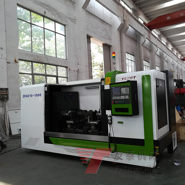 山东AYX体育（中国）有限公司机床生产的铣端面打中心孔机床